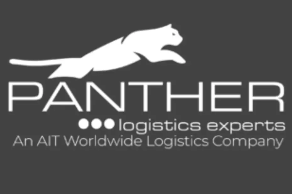 panther logistic logo banner