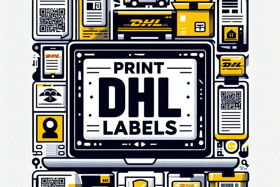 No Printer? No Problem! How to Print DHL Shipping Labels: A Guide to Different Options